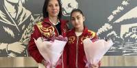 Призера чемпионата мира по спортивной гимнастике Людмилу Рощину встретили в аэропорту Краснодара - Кубанские Новости