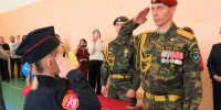 Сотрудники отдела специального назначения «Омега» УФСИН России по Республике Хакасия приняли участие в торжественной присяге кадетов - УФСИН