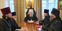 Митрополит Корнилий возглавил заседание епархиального совета - Архангельская епархия