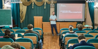 «Российский Красный Крест» организовал в Академии лекцию, посвященную донорству крови и костного мозга - РХГА