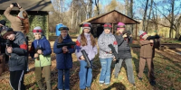 Юные десантники из тульской школы побывали в парке «Рубеж Обороны» - ГТРК