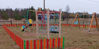 В Лешуконском округе обновили детские площадки - ИА Dvina29