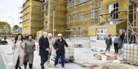 В Гвардейске по Народной программе «Единой России» идёт строительство детского сада - Единая Россия