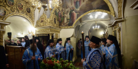 Полиелей в честь Иверской иконы Божией Матери - Псково-Печерский Монастырь