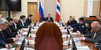 Виталий Хоценко провел совместное заседание оперативного штаба и антитеррористической комиссии Омской области   - Правительство Омской области