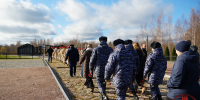 В Великом Новгороде росгвардейцы приняли участие в открытии мемориала «Сожженные деревни Новгородской земли» - Росгвардия