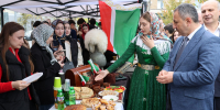 ДГМУ представил культуру чеченского народа на молодежном этнофестивале «Наследие» - Медицинский Университет