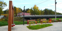 В местечке Отрадное начали строить третью платформу для городской электрички - ГТРК