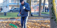 Масштабная осенняя акция по уборке города с участием руководителей региона прошла в Пскове - Собрание депутатов