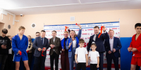 ПЕРВЫЙ ШАГ К БОЛЬШИМ ПОБЕДАМ: В ШКОЛЕ № 111 ОТКРЫЛИ ЗАЛ САМБО - Федерация Самбо