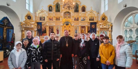 Воспитанники Демидовского детского дома посетили Покровский храм - Демидовское благочиние