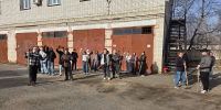 Студенты пятого курса поучаствовали в ежегодном осеннем субботнике «Город берегу» - Амурская ГМА