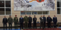 Сотрудники и ветераны спецподразделений Управления Росгвардии по Чувашской Республике приняли участие в церемонии открытия Всероссийского турнира по самбо - Росгвардия