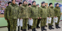 На срочную службу в Магадане проводили 12 новобранцев - Мэрия города Магадана