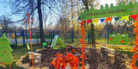 В чебоксарском детском саду открылась туристическая площадка «Привал на полянке» - Управление образования