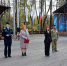Юнармейцы Новоусманской школы № 3 победили в районном смотре строя и песни - РИА Новости Новой Усмани