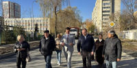 Партийный десант «Единой России» оценил ход работ по обновлению дорожной сети в Кировском районе - Единая Россия
