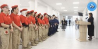 В СОШ №3 г. п. Чегем состоялось открытие стенда, посвящённого героям Великой Отечественной войны - Управление образования