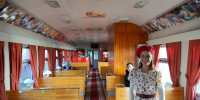 Ретроэлектричка «Красная птица» вернула 500 кировчан в СССР 1 Ретроэлектричка «Красная птица» вернула 500 кировчан в СССР - Кировская правда