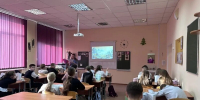 Октябрьский интерактив для учеников Мгинской СОШ - Межпоселенческая библиотека