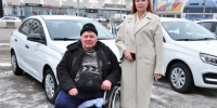 Жителю Минусинского округа вручили новый автомобиль. - Администрация