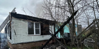 Жилой дом сгорел в Великолукском районе - InformPskov.Ru