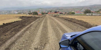 В Верхних Ачалуках обновили дорожное полотно на участке в 300 метров - Сердало