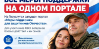 На Госуслугах доступен портал «Меры поддержки для защитников Отечества». - Вель­ский муни­ципаль­ный район