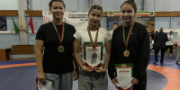 Тетюшские спортсменки на соревнованиях по вольной борьбе. Фото: Сагит Ибрагимов - Газета Тетюшские зори