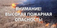 В Азовском районе сохраняется высокая пожароопасность из-за сильного ветра - Азовский район