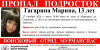 В Мурманске пропала 13-летняя Марина Гагарина - Мурманский вестник