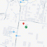 фрагмент карты Google Maps с красным маркером и зелёной отметкой, видны улицы ул. Котовского и ул. Спортивная и ближайшие ориентиры - 168.Ru
