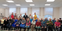Концерт в Лесхозском доме-интернате - Сабинский район