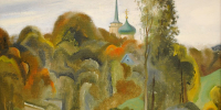 Виктор Лысюк. Святогорский монастырь (1992). Из фондов «Михайловского» - InformPskov.Ru