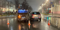 легковушка и внедорожник после аварии - ИА Nord-News.Ru