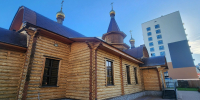 У храма в честь иконы Владычицы нашей Богородицы и Приснодевы Марии "Неупиваемая Чаша" обновляют стены - Саранская епархия
