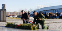 У Мемориала «Строителям безмолвных рубежей»в Козловском районе состоялся митинг-реквием - Министерство образования