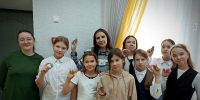 Ученики СОШ № 1 Мензелинска посетили мастер-класс в Доме художника - Мензеля