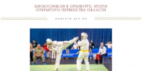 В Оренбурге прошло открытое первенство области по киокусинкай (синкекусинкай) - Центр спортивной подготовки