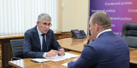 Дмитрий Миляев провел рабочую встречу с Владиславом Черных - Правительство области