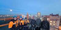 В Твери на 17 этаже застрял подъемник с рабочими - Газета Вся Тверь