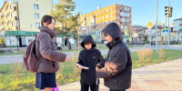 В Агрызе волонтеры отряда «Синяя птица» присоединились к акции «Нет табачному дыму!» - Агрызские вести