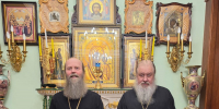 Митрополит Филарет встретился с епископом Павлово-Посадским Силуаном - Уфимская Епархия