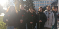 Студенты Чебоксарского музыкального училища им. Ф. П. Павлова почтили память героев-строителей Сурского и Казанского оборонительных рубежей - Музучилище им. Ф.П. Павлова