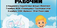 Благотворительный турнир - Брянский рабочий