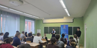 Татьяна Бондаренко провела встречу с учениками Развилковской СОШ - VidnoeInform.Ru