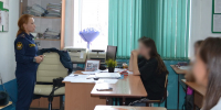 Ветеринар исправительной колонии № 8 провела обучающий семинар для будущих кинологов Бурятского аграрного колледжа - УФСИН
