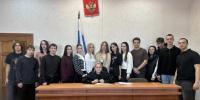 Будущие юристы посетили Кировский районный суд г. Омска - ОмАЭиП