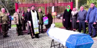 Перезахоронение останков красноармейца прошло в Унече - Пламя Труда
