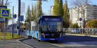 В Оренбурге на маршрут №10 вышел автобус-гармошка - ProOren.Ru